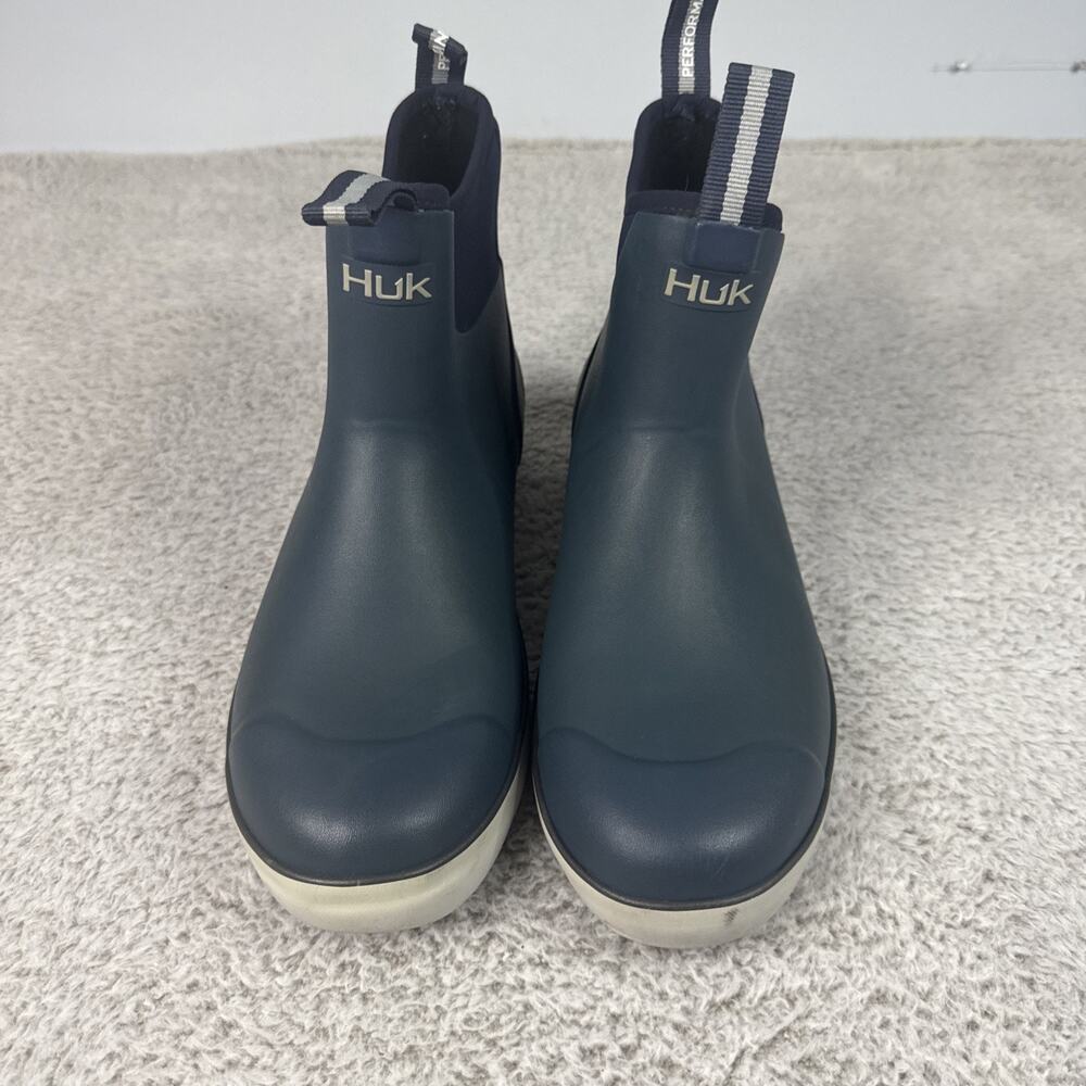 Huk Rogue Wave deck boots Men’s Size 10 - Picture 2 of 10